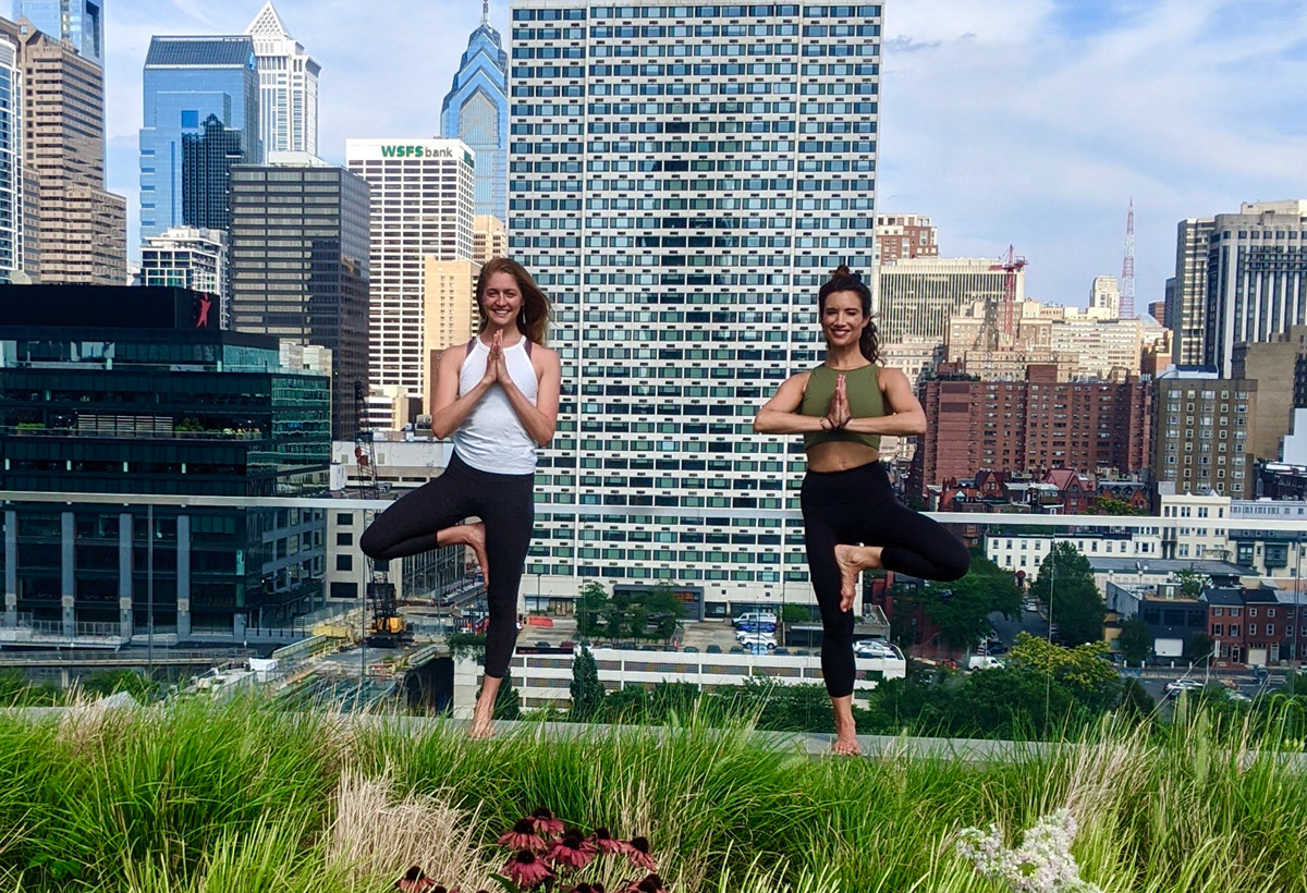 Yoga Mondays with Philly Power Yoga & Thrive - Cira Green